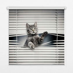 COLORAY. HU Árnyékoló ablakra Macska Sötétítő redőny (gumi bevonattal) 140x140 cm