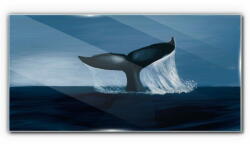  COLORAY. HU Üvegkép Az állatok bálnája 120x60 cm