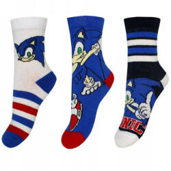 Jorg Sonic a sündisznó gyerek zokni blue 3 db-os 31/34 (85SNXEX0607A31)