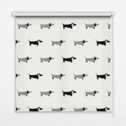 COLORAY. HU Ablak árnyékoló Rajzol kutyákat Sötétítő redőny (gumi bevonattal) 130x240 cm