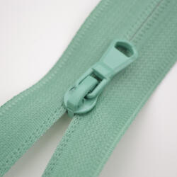 Takoy Cipzár Sarah vízálló két futóval 5 mm - sötét menta 90 cm