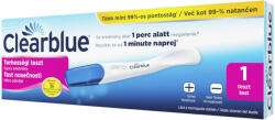 Clearblue terhességi teszt gyors eredmény (1db, 25mIU/ml)