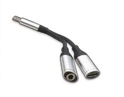  Usb type c към 3, 5 мм адаптер за слушалки и зареждане 2 в 1, sx-03