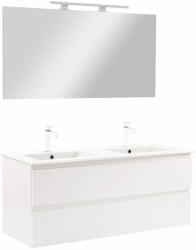 Leziter Vario Forte 120 komplett fürdőszoba bútor fehér-fehér