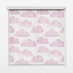 COLORAY. HU Roló ablakra Rózsaszín felhők Sötétítő redőny (gumi bevonattal) 80x180 cm