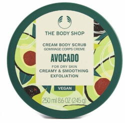 The Body Shop Simító testradír száraz bőrre Avocado (Body Scrub) (Mennyiség 50 ml)