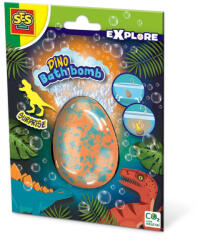 SES Creative Bomba de baie efervescenta pentru copii cu dinozaur surpriza (25125) - drool