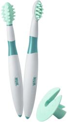 Nuk Чесалка и четка за зъби NUK - 6 m+ (10256205)