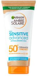 Garnier Lapte de protecție solară pentru pielea sensibilă - Garnier Ambre Solaire Sensitive Advanced SPF 50+ 175 ml