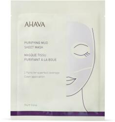 Ahava Mască de curățare din țesătură pentru față - Ahava Purifying Mud Sheet Mask 18 g