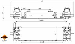 NRF töltőlevegő-hűtő NRF 309084 (309084)