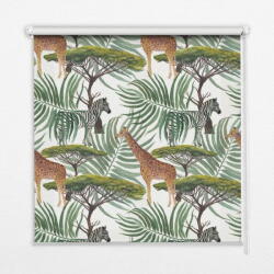  COLORAY. HU Roló ablakra Állatok és fák Sötétítő redőny (gumi bevonattal) 150x240 cm