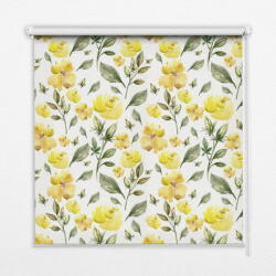  COLORAY. HU Árnyékoló ablakra Sárga virágok Redőny fényerő 150x180 cm