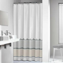 Sealskin Marrakech ezüstszínű zuhanyfüggöny 180 cm (406073)