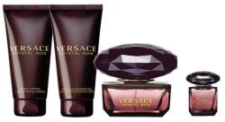 Versace Crystal Noir, SET: edp 90ml + edp 5ml + Testápoló 100ml + tusfürdő gél 100ml női parfüm