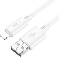 hoco. Cablu Date si Incarcare USB-A - Lightning HOCO X88, 18W, 1m, Alb