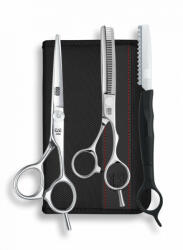 Kasho Set de foarfeci offset Design Master: tuns 6 inci+filat 6 inci 38 dinti tip B KDM-60OS/SET (4260163213365)