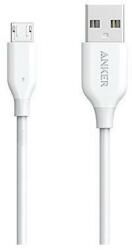 Anker Cablu de date Anker PowerLine Micro USB, 1 metru (Alb) (A8132H21)