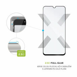 FIXED teljes kijelzős üvegfólia Samsung Galaxy A40 telefonhoz, fekete (FIXGFA-400-BK) - tobuy