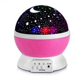 Star Start Master Pink forgatható projektor éjszakai lámpa (PE17.176929)