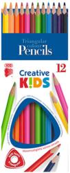 ICO ICO: Creative Kids háromszögletű színes ceruza 12db-os szett (7140148002-557791)