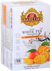 BASILUR Ceai alb, White Tea Mango Orange, 20 plicuri, Basilur