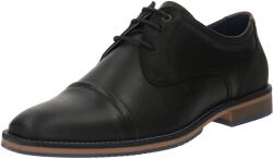BULLBOXER Pantofi cu șireturi 'CALEB' negru, Mărimea 41