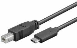 Cablu USB 2.0 type C la USB-B 1m, ku31cd1bk (KU31CD1BK)