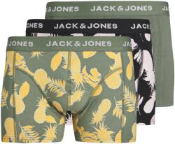 Jack & Jones Boxeralsók 'Dan' zöld, fekete, Méret XS