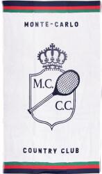 Monte-Carlo Prosop "Monte-Carlo Country Club Jacquard Towel - white/navy/red Prosop