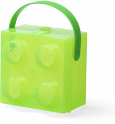 LEGO® Cutie LEGO 2x2 - verde transparent Quality Brand