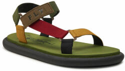 Fly London Sandale Fly London Oliefly P145072001 Military/Multicolor/Army Green