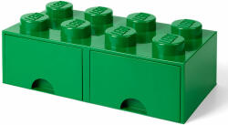 LEGO® Cutie depozitare LEGO 2x4 cu sertare, verde Quality Brand