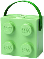 LEGO® Cutie pentru sandwich 2x2 verde Quality Brand