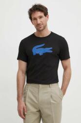 Lacoste t-shirt fekete, férfi, nyomott mintás - fekete XL - answear - 26 090 Ft