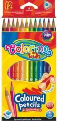 Colorino Kids háromszögletű színes ceruza készlet, 12 darabos (TB-0155)