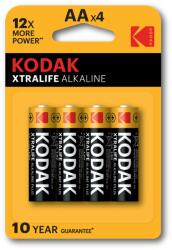 Kodak XTRALIFE AA x4 alkáli elem (4 darabos szett)