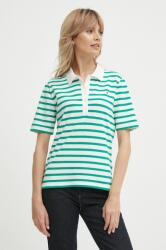 Tommy Hilfiger poló női, zöld - zöld XS - answear - 40 990 Ft