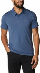 Columbia Póló kék S Tech Trail Polo Shirt