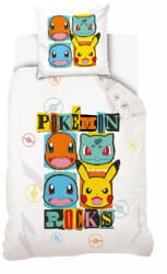  Pokémon Rocks ágyneműhuzat 140×200cm, 70×90 cm (CBX3230651POK)