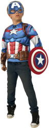 Rubies Set Captain America - Bluza & accesorii (G40224) Costum bal mascat copii