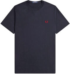 FRED PERRY T-Shirt M1600-Q124 v73 navy/burnt red (M1600-Q124 v73 navy/burnt red)