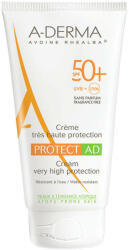 A-DERMA Crema pentru protectia solara a pielii atopice cu SPF 50+, 150 ml, A-Derma Protect AD
