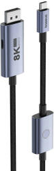 Baseus Adapter USB-C - DP Baseus 8K 1, 5m (black) (B0063370D111-02) - scom