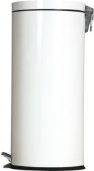 Probbax Fém pedálos szemétkosár, 30 l, fehér - gastrozone - 48 621 Ft