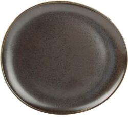 Fine2Dine Sekély tányér, F2D Ceres Black, 25x23 cm