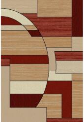 Delta Carpet Covor Dreptunghiular, 150 x 230 cm, Crem / Rosu, Lotos 538/825 (LOTUS-538-825-1523) Covor