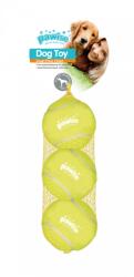 Pawise Jucarie Set 3 Mingi de Tenis - shop4pet