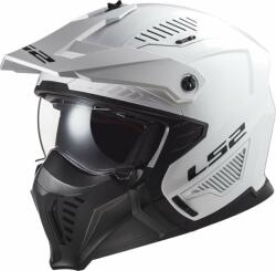 LS2 OF606 Drifter Solid White L Casca (366061002L)