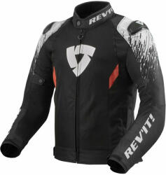 Rev'it! Jacket Quantum 2 Air Black/White 2XL Geacă textilă (FJT295-1600-XXL)